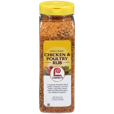 Lawry's Chicken & Poultry Rub, (24.5oz.)