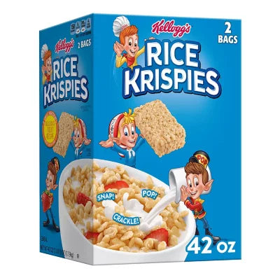 Kellogg's Rice Krispies Original Cold Breakfast Cereal, (42oz.)