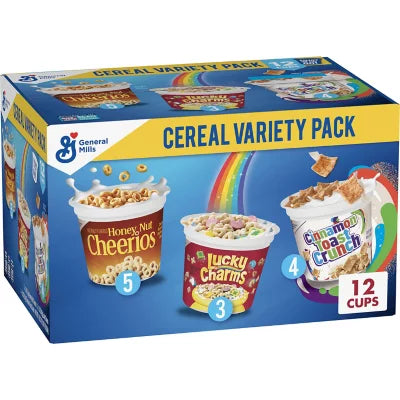 General Mills Cereal Variety Pack, (12ct.)