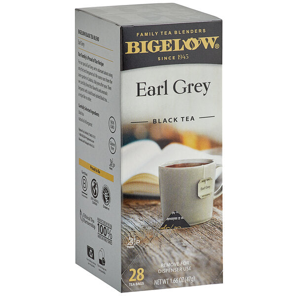 Bigelow Early Grey Black Tea, (28ct.)