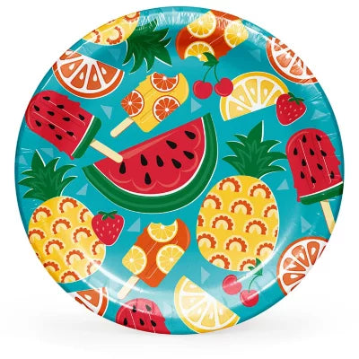 Member's Mark Tasty Fruit Summer Dinner Plates, 10" (85 ct.)