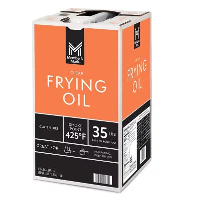 Member’s Mark Clear Frying Oil, (35lbs.)