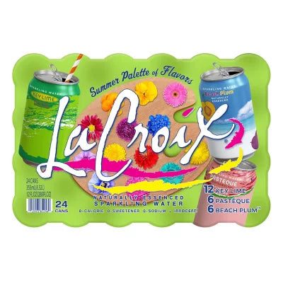 La Croix  Sparkling Water Summer Variety Pack (12oz., 24pk.)