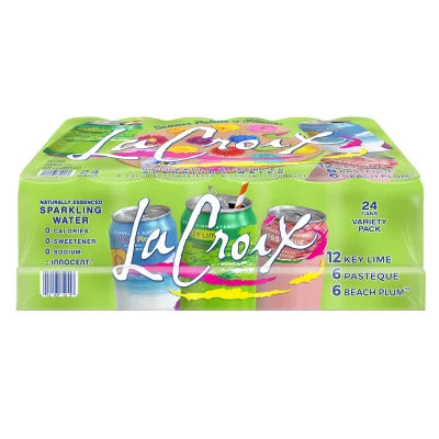 La Croix  Sparkling Water Summer Variety Pack (12oz., 24pk.)