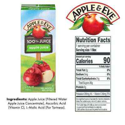 Apple & Eve Variety Juice, (36/6.75oz.)