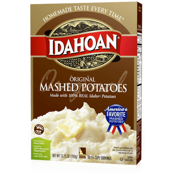 Idahoan Original Mashed Potatoes, (13.75oz.)