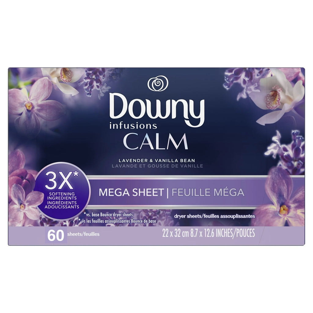 Downy Infusions Calm Mega Dryer Sheets, (70ct.)