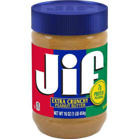 Jif Peanut Butter, Crunchy (16oz.)