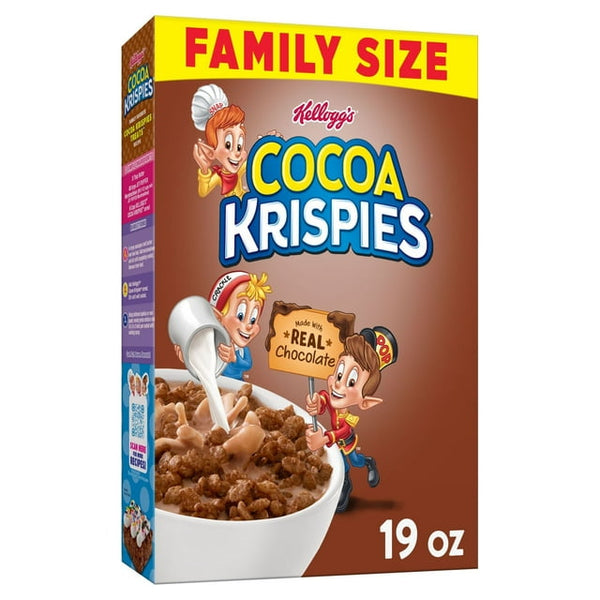 Kellogg's Cocoa Krispies Original Cold Breakfast Cereal, (19oz.)
