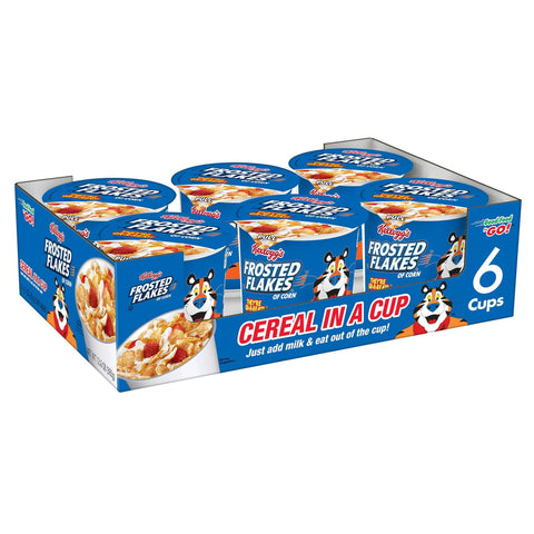 Kellogg's Frosted Flakes, Cup (6ct.)