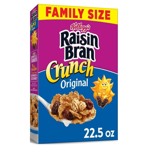 Kellogg's Raisin Bran Crunch, (22.5.)