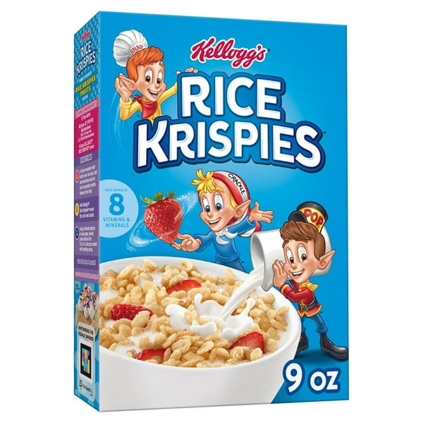 Kellogg's Rice Krispies Original Cold Breakfast Cereal, (9oz.)