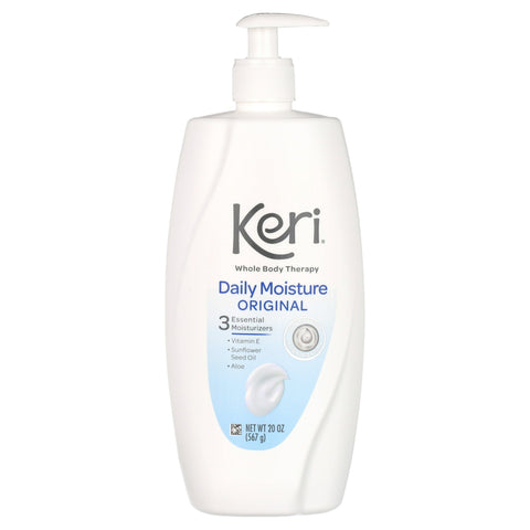Keri Daily Moisturizing Original Body Lotion, Lightly Scented, (20oz.)