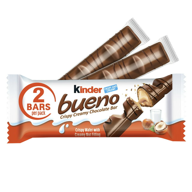 Kinder Bueno Krispy Creamy Chocolate Bars, (1.5oz.)