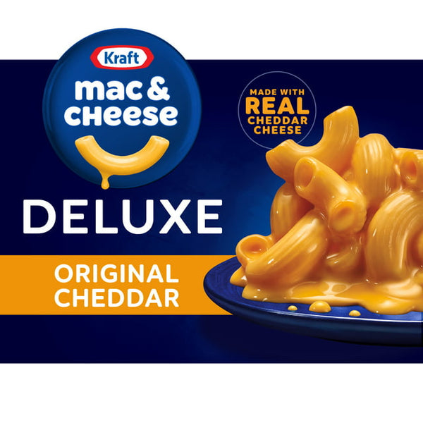 Kraft Deluxe Original Cheddar Macaroni & Cheese Dinner, (14oz.)