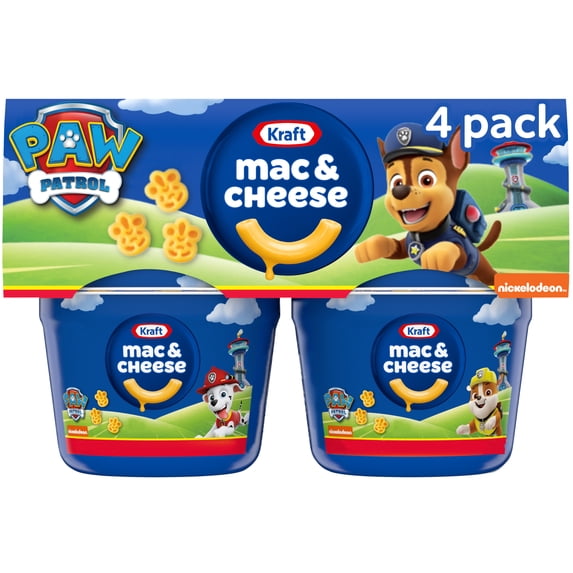 Kraft Macaroni & Cheese Dinner Cups, Paw patrol (4ct.)