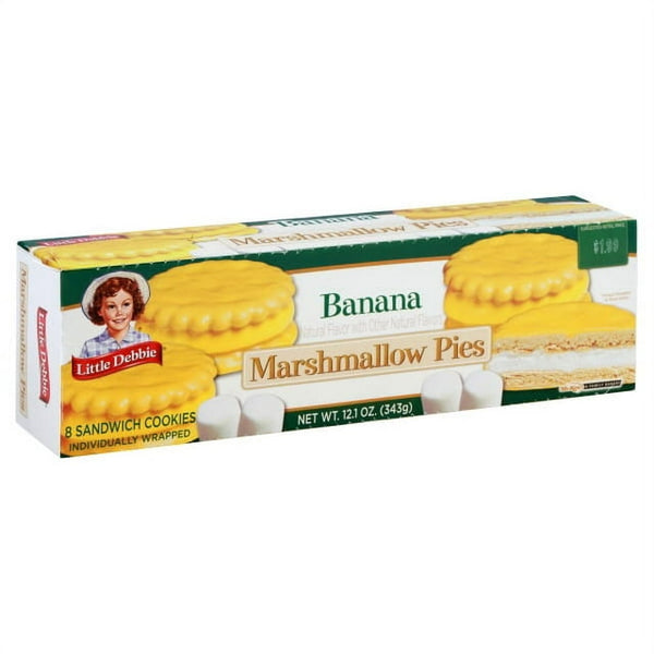 Little Debbie Banana Marshmallow Pies, (8ct.)