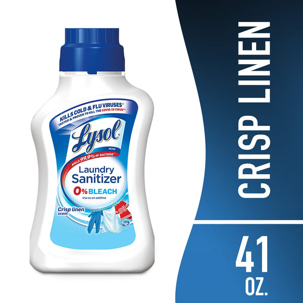 Lysol Laundry Sanitizer, Crisp Linen (41 fl. oz.)