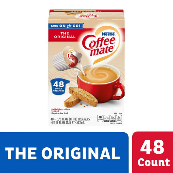 Nestle Coffee-mate Liquid Creamer Singles, Original (48ct.)