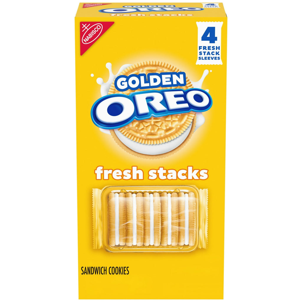 OREO! Fresh Stacks Golden Sandwich Cookies, (8.05oz.)