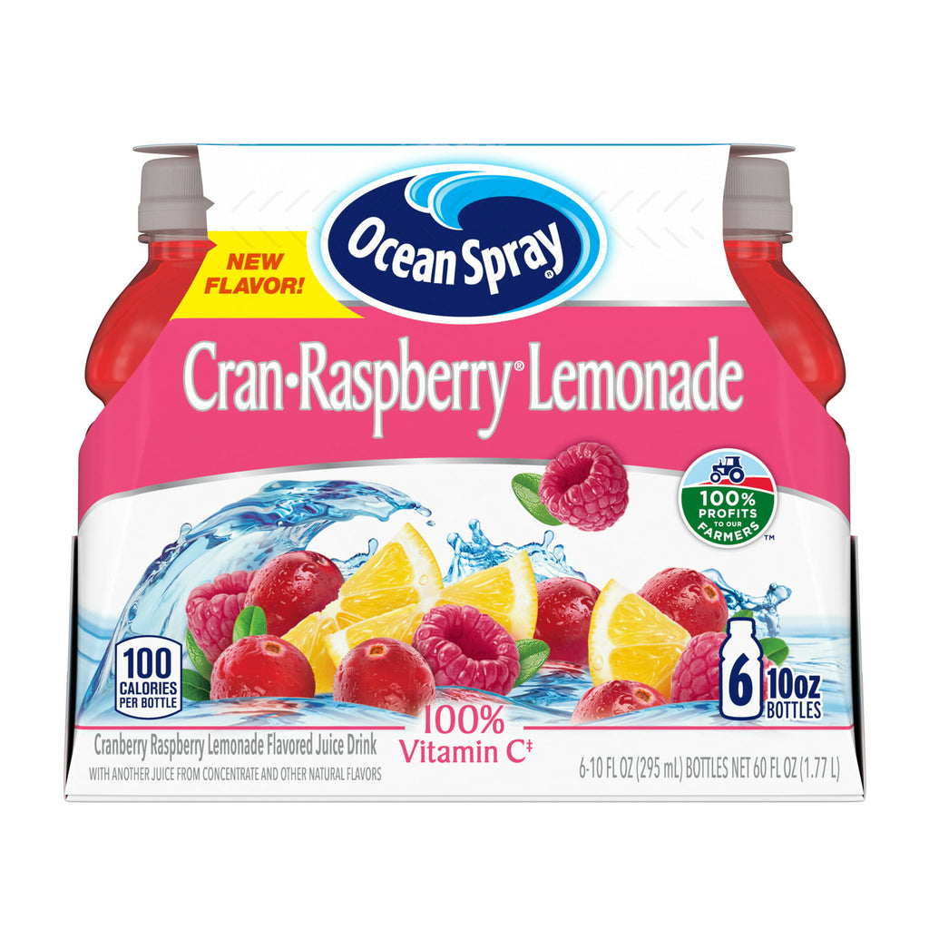 Ocean Spray Juice Cocktail, Cran-Raspberry Lemonade (6/10 oz.)