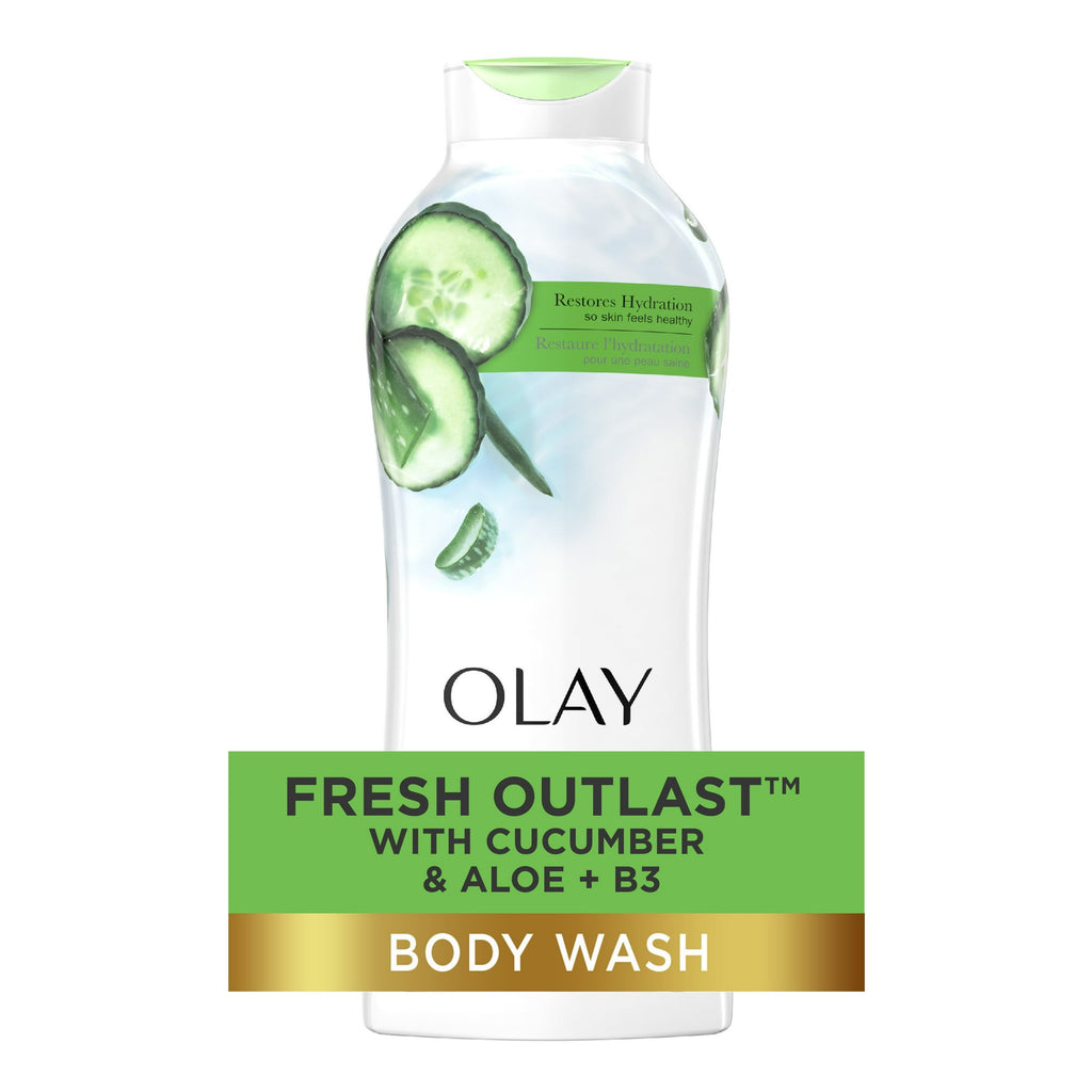 Olay Fresh Outlast Body Wash, Cucumber Water & Aloe (23.6 oz.)