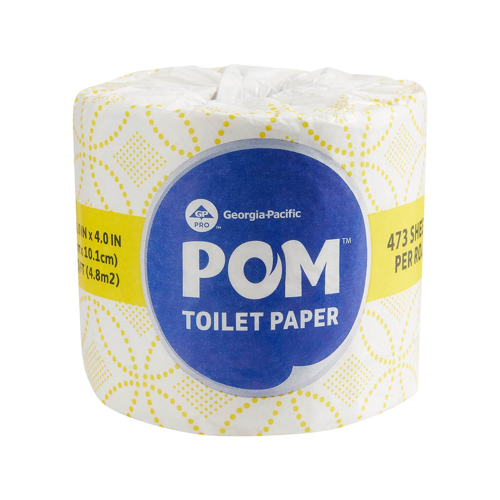 POM 2-Ply Toilet Paper, (1 Roll)