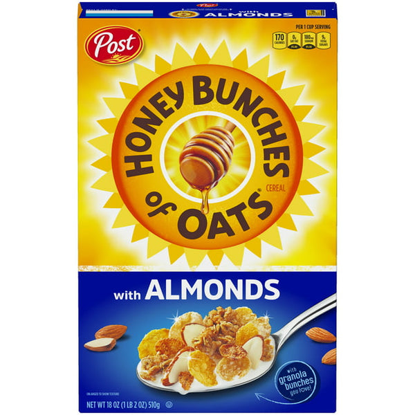 Post Honey Bunches of Oats, Almonds (18oz.)