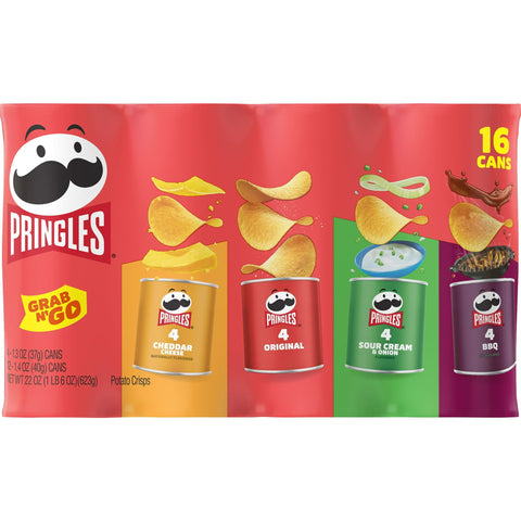Pringles Grab & Go! Stack Potato Chips (16ct.)