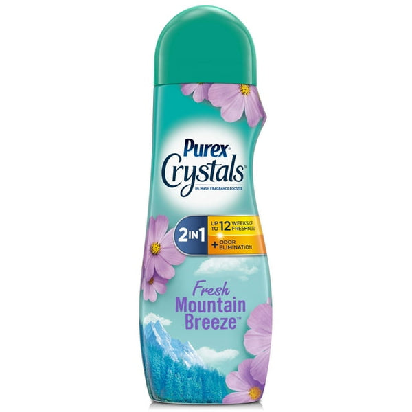Purex Crystals In-Wash Fragrance and Scent Booster, Fresh Mountain Breeze, (21oz.)