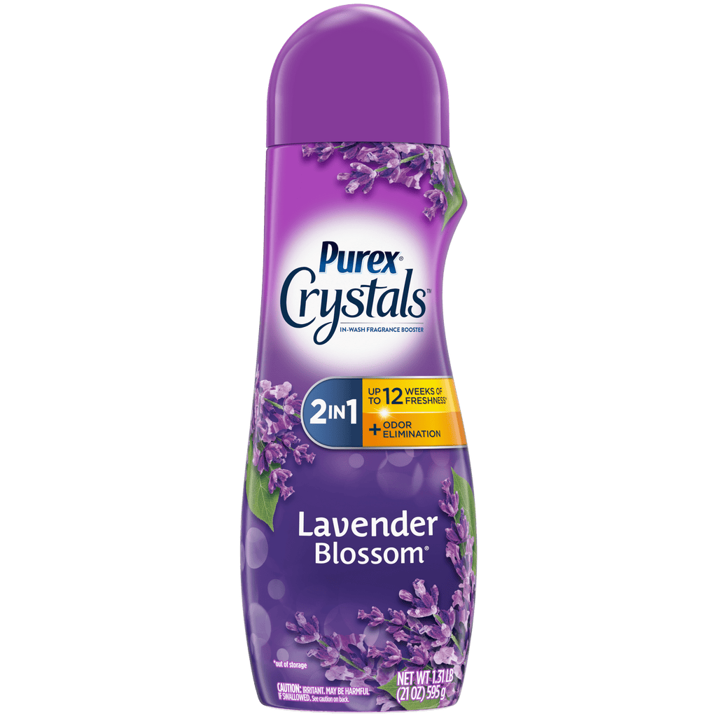 Purex Crystals In-Wash Fragrance and Scent Booster, Lavender Blossom, (21oz.)