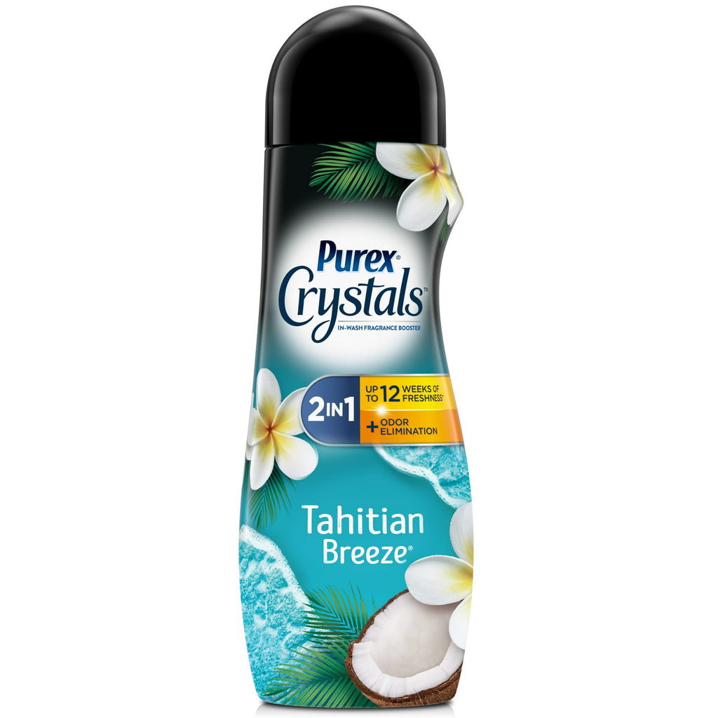 Purex Crystals In-Wash Fragrance and Scent Booster, Tahitian Breeze (21oz.)
