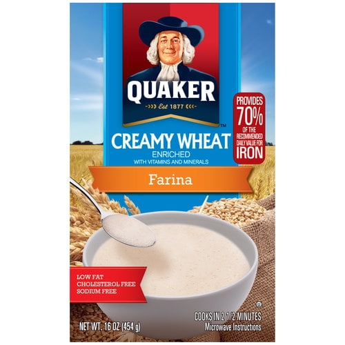 Quaker Oats Farina Creamy Wheat Cereal, (16oz.)