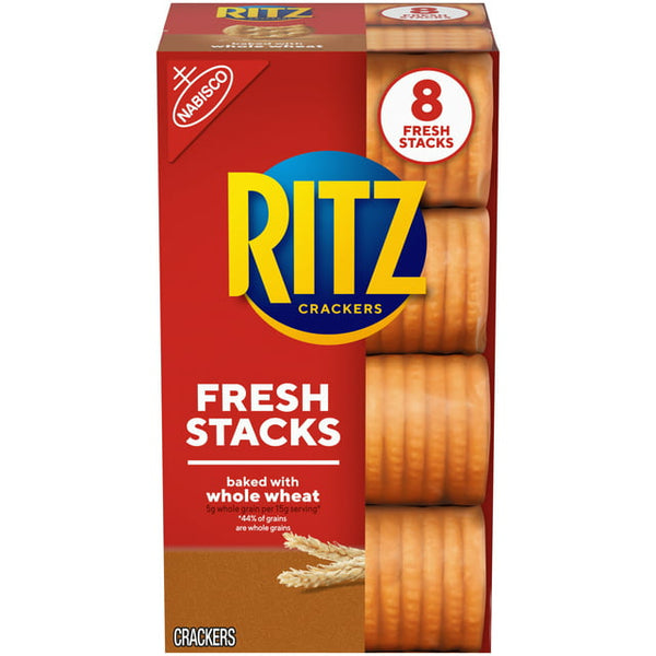 Nabisco Ritz Crackers Fresh Stacks, Whole Wheat (8ct.)