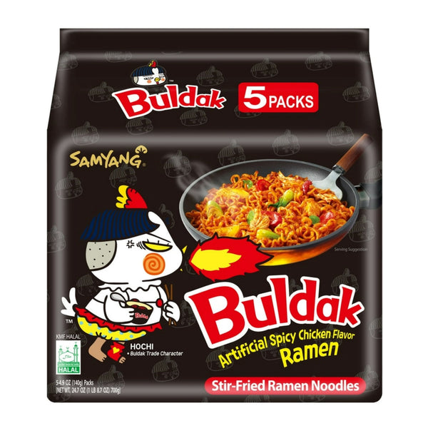 Samyang Spicy Hot Chicken Flavor Instant Ramen,  (5ct.)