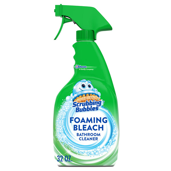 Scrubbing Bubbles Foaming Bleach Bathroom Cleaner, (32fl.oz.)