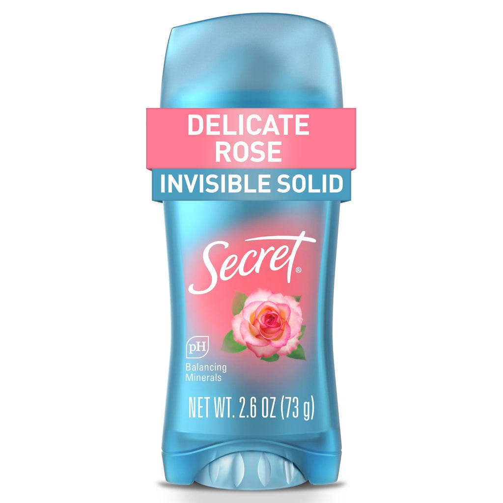 Secret Invisible Solid Deodorant, Delicate Rose (2.6 oz.)