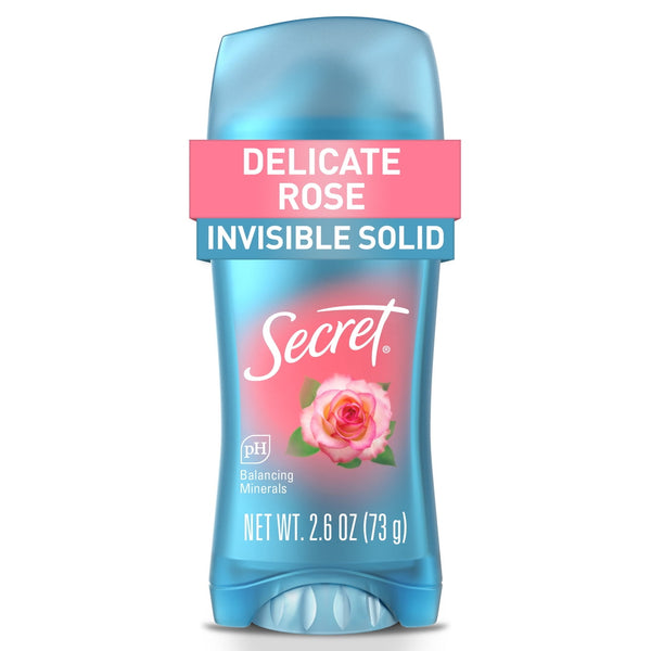 Secret Invisible Solid Deodorant, Delicate Rose (2.6 oz.)