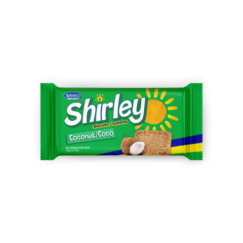 Wibisco Shirley Coconut Biscuits, (3.7oz.)