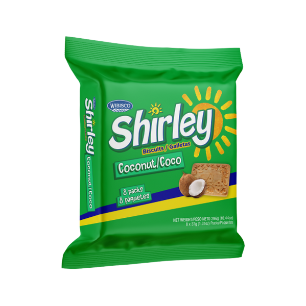 Wibisco Shirley Coconut Biscuits, (10.44oz.)