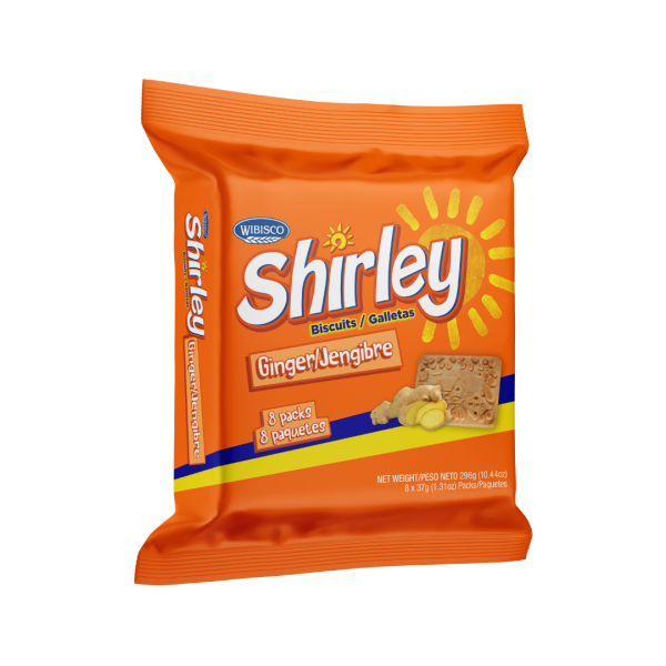 Wibisco Shirley Ginger Biscuits, (10.44oz.)