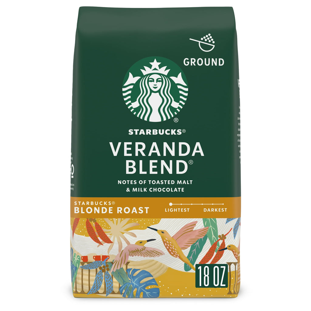 Starbucks Ground Medium Roast Coffee, Veranda Blend (18oz.)