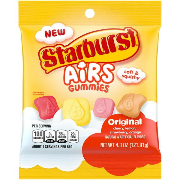 Starburst Airs Original Chewy Gummies, (4.3oz.)