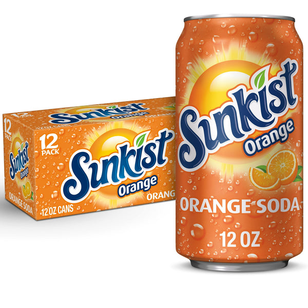 Sunkist Soda Pop, Orange (12ct.)