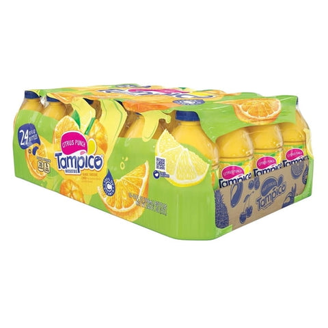 Tampico Citrus Punch Orange Tangerine Lemon Juice Drink, (24ct./10 fl.oz.)
