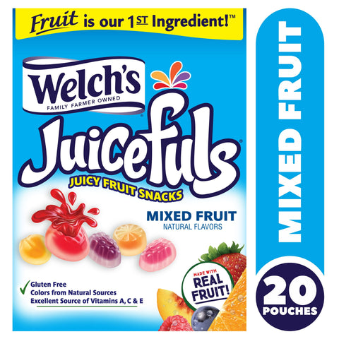 Welch's Juicefuls, Mixed Fruit, (20ct)