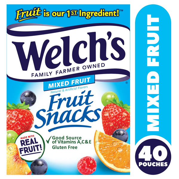 Welch's Fruit Snacks, Mixed Fruit (40ct.)