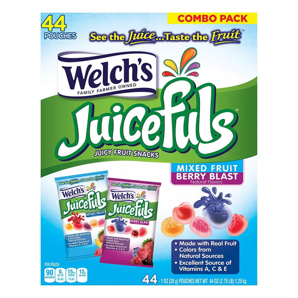 Welch's Juicefuls, Berry Blast Mixed Blast, (44oz.)