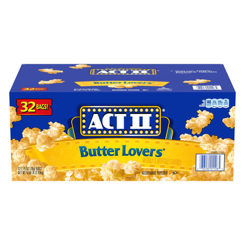 Act II Butter Lovers Popcorn