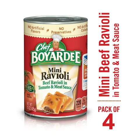 Chef Boyardee Mini Ravioli, (15oz., 4pk.)